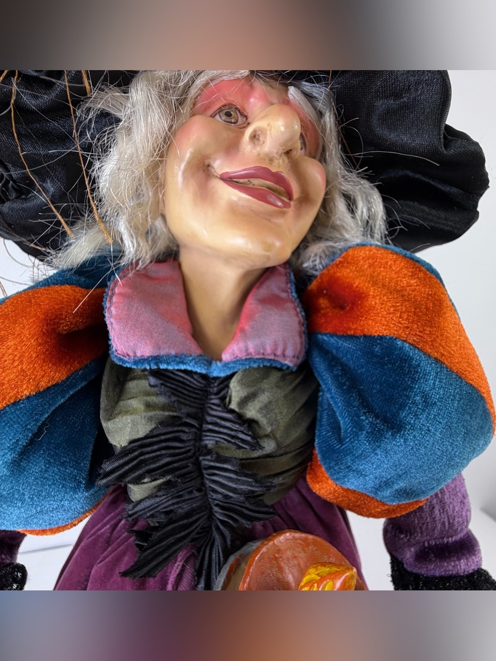 Vintage 20” Halloween Witch Figure Large Fall Decor Doll - Picture 5 of 14